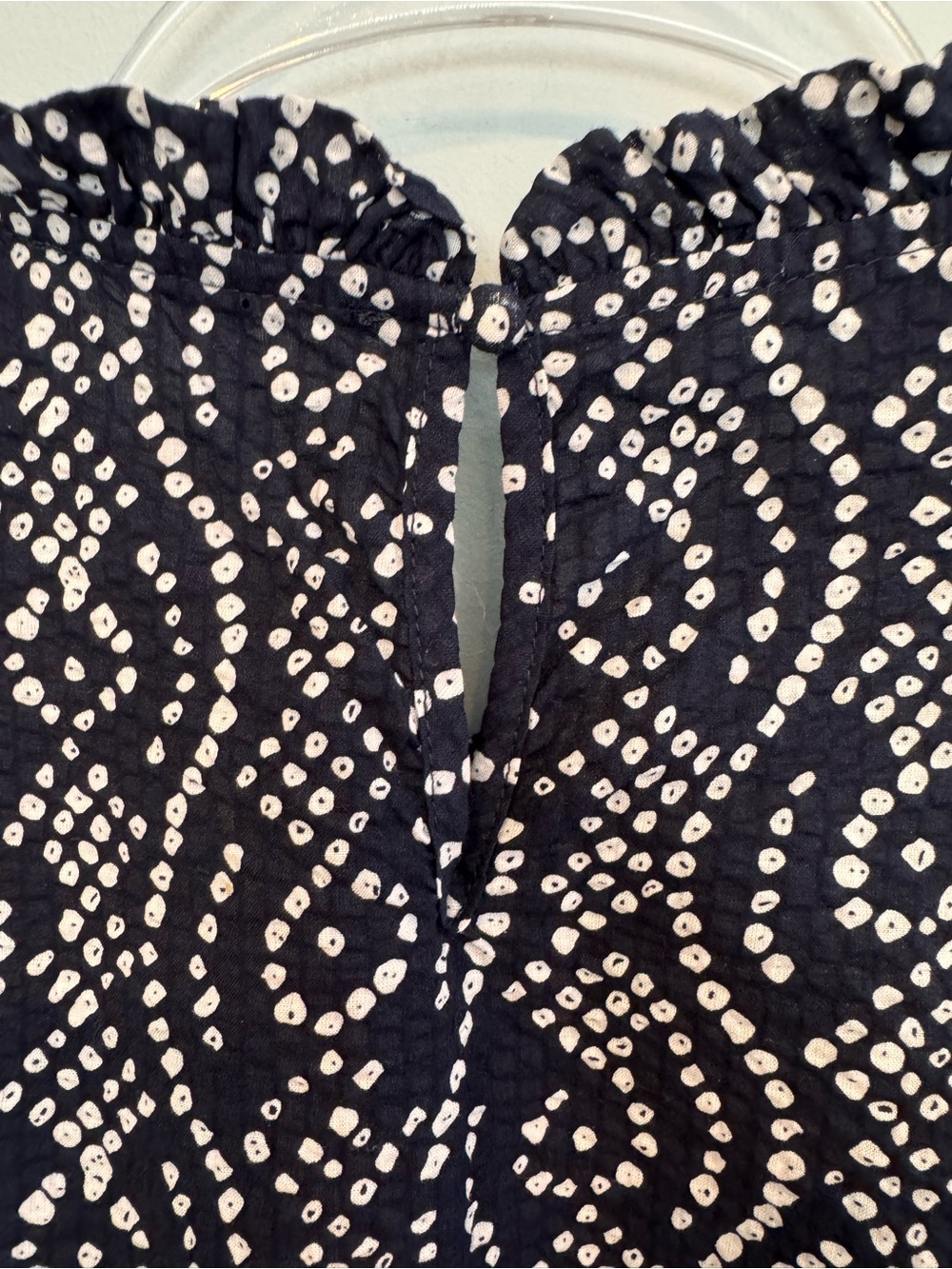 THML Lightweight Puff Sleeve Embroidered Top XS - Picture 6 of 8